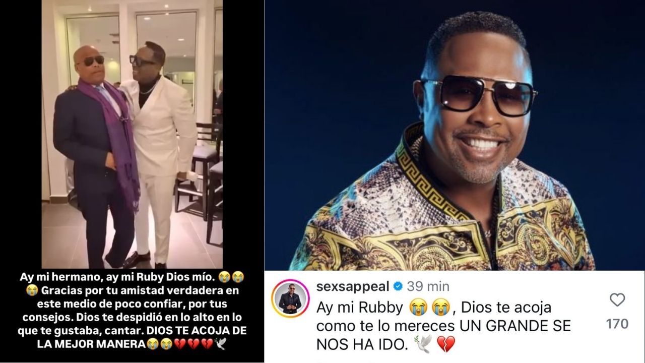 Homenaje a un artista fallecido.