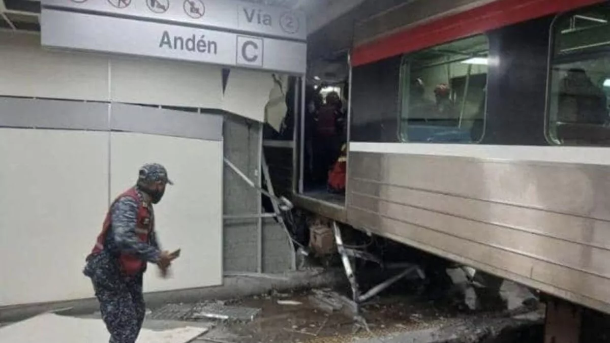 Accidente en un ferrocarril de Venezuela deja ocho personas heridas