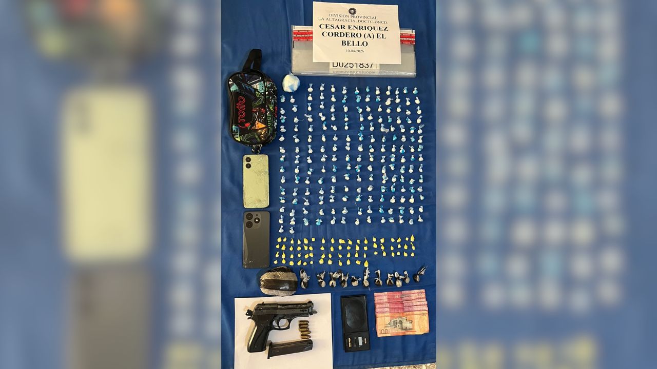 DNCD arresta en Higüey a «El Bello» con cocaína, marihuana y crack DNCD arresta en Higüey a «El Bello» con cocaína, marihuana y crack