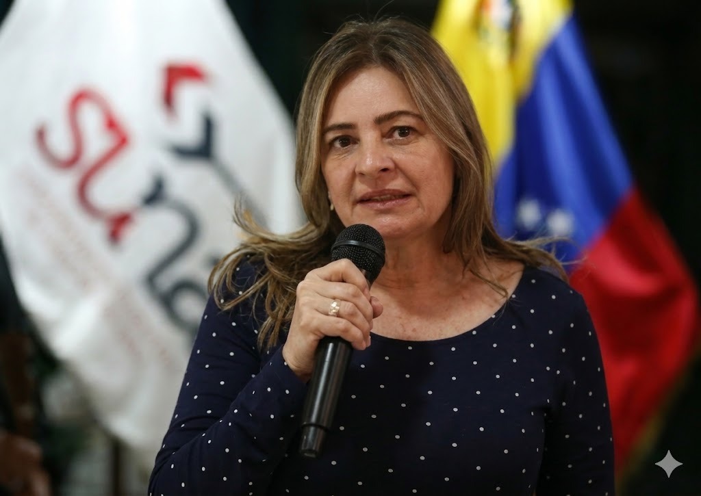 Renuncia la presidenta del Banco Central de Venezuela, informa Delcy Rodríguez