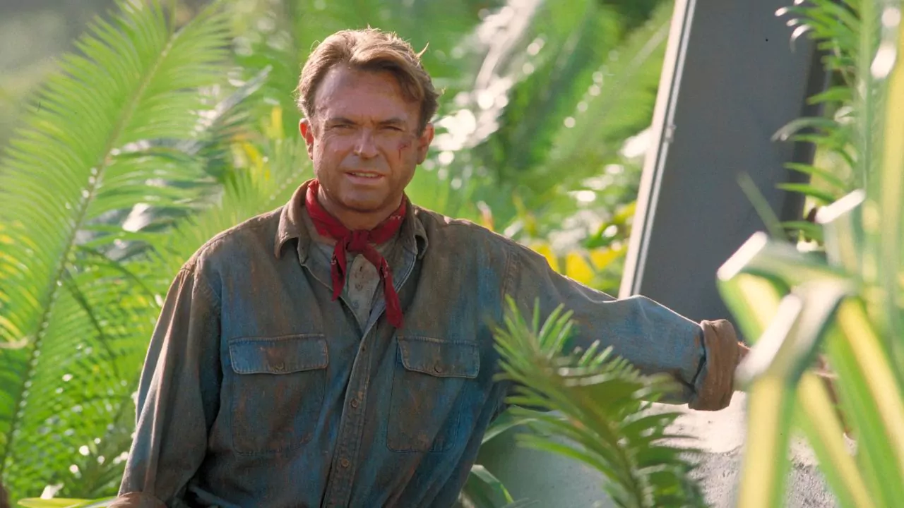 Sam Neill en una escena de Jurassic Park, actor fallecido a los 78 años en Sídney